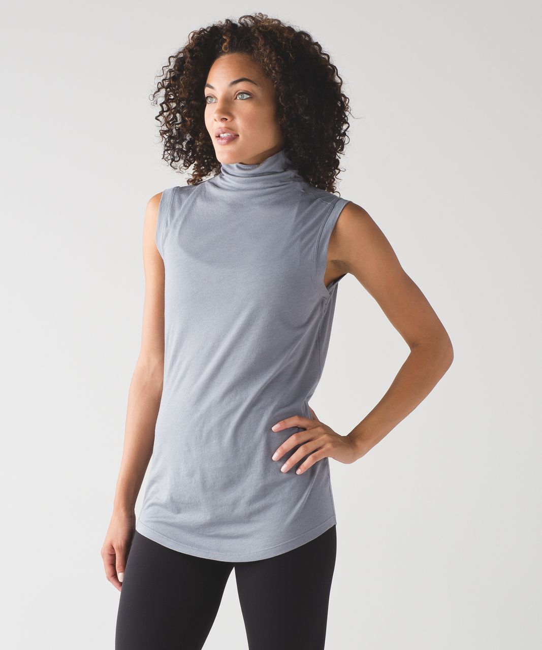 Lululemon Locarno Sleeveless Turtleneck - Arctic Grey