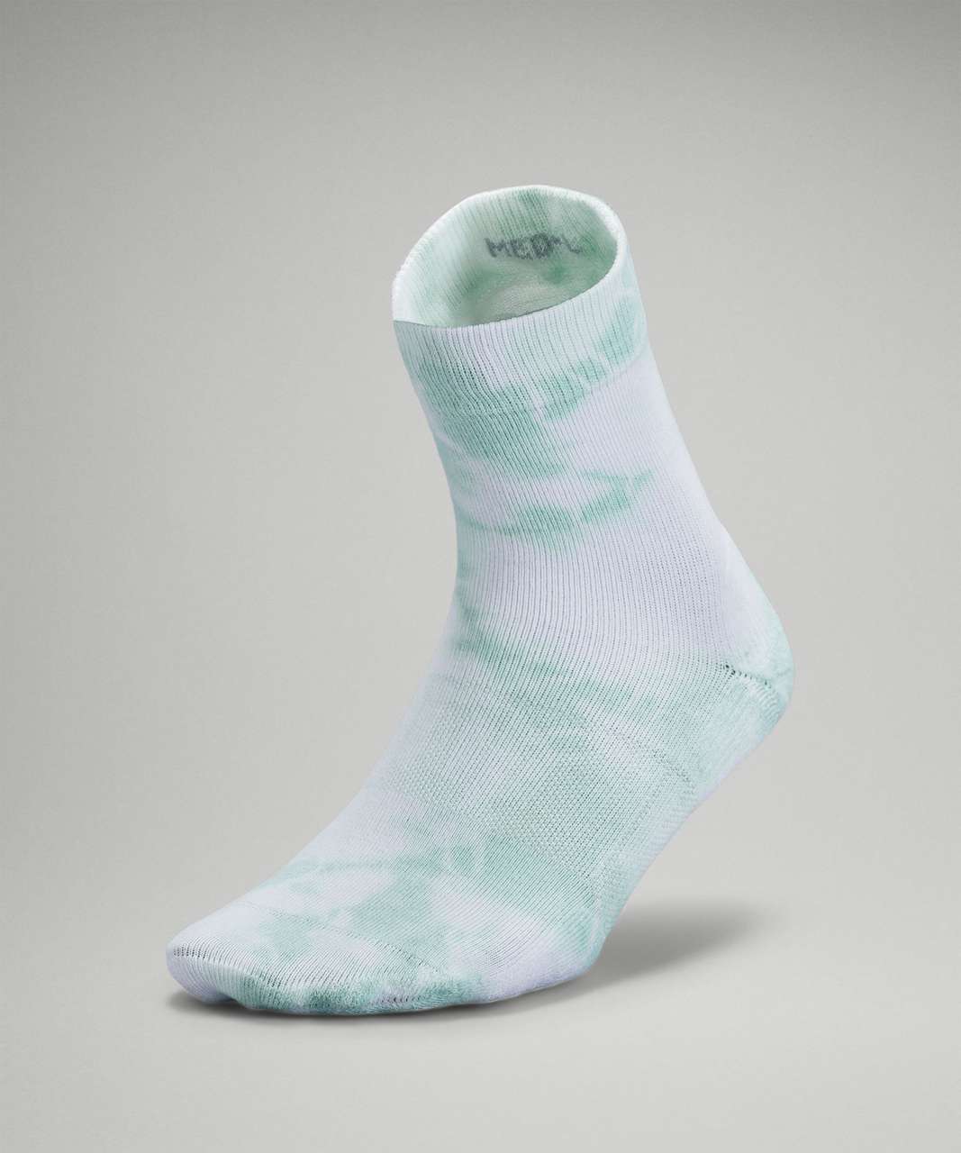 Lululemon Daily Stride Mid-Crew Tie Dye Sock - Delicate Mint