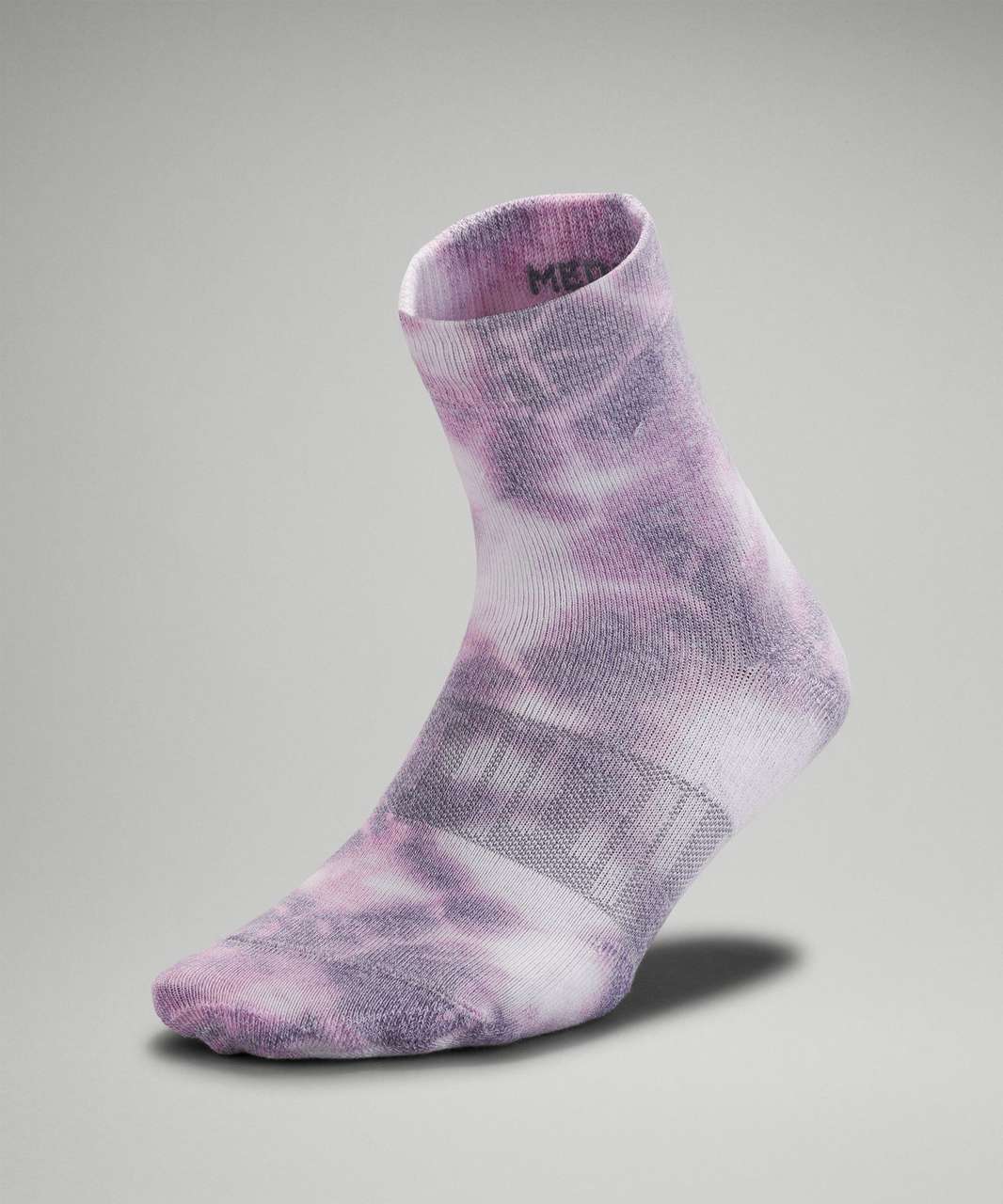 Lululemon Daily Stride Mid-Crew Tie Dye Sock - Dusky Lavender