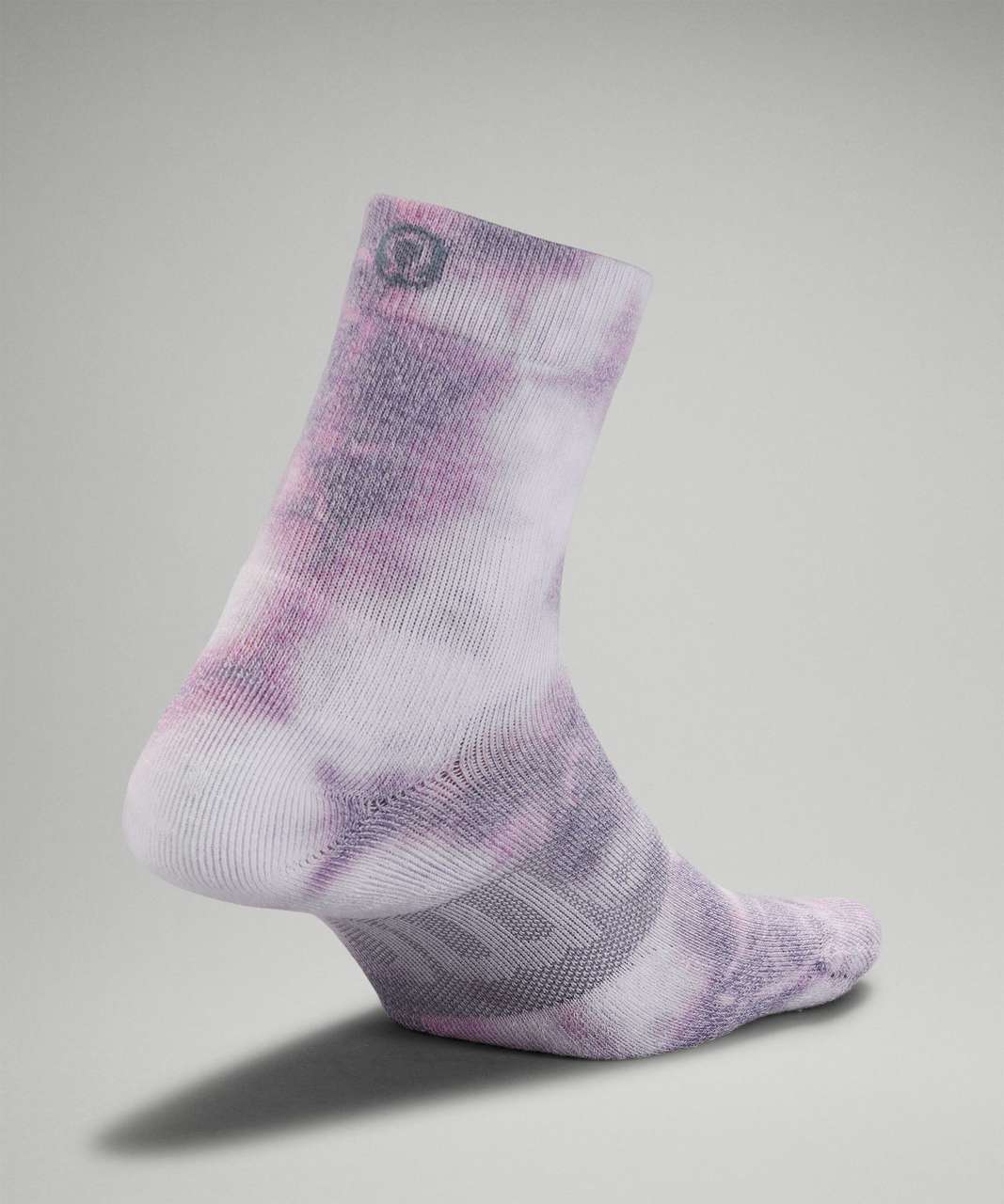 Lululemon Daily Stride Mid-Crew Tie Dye Sock - Dusky Lavender