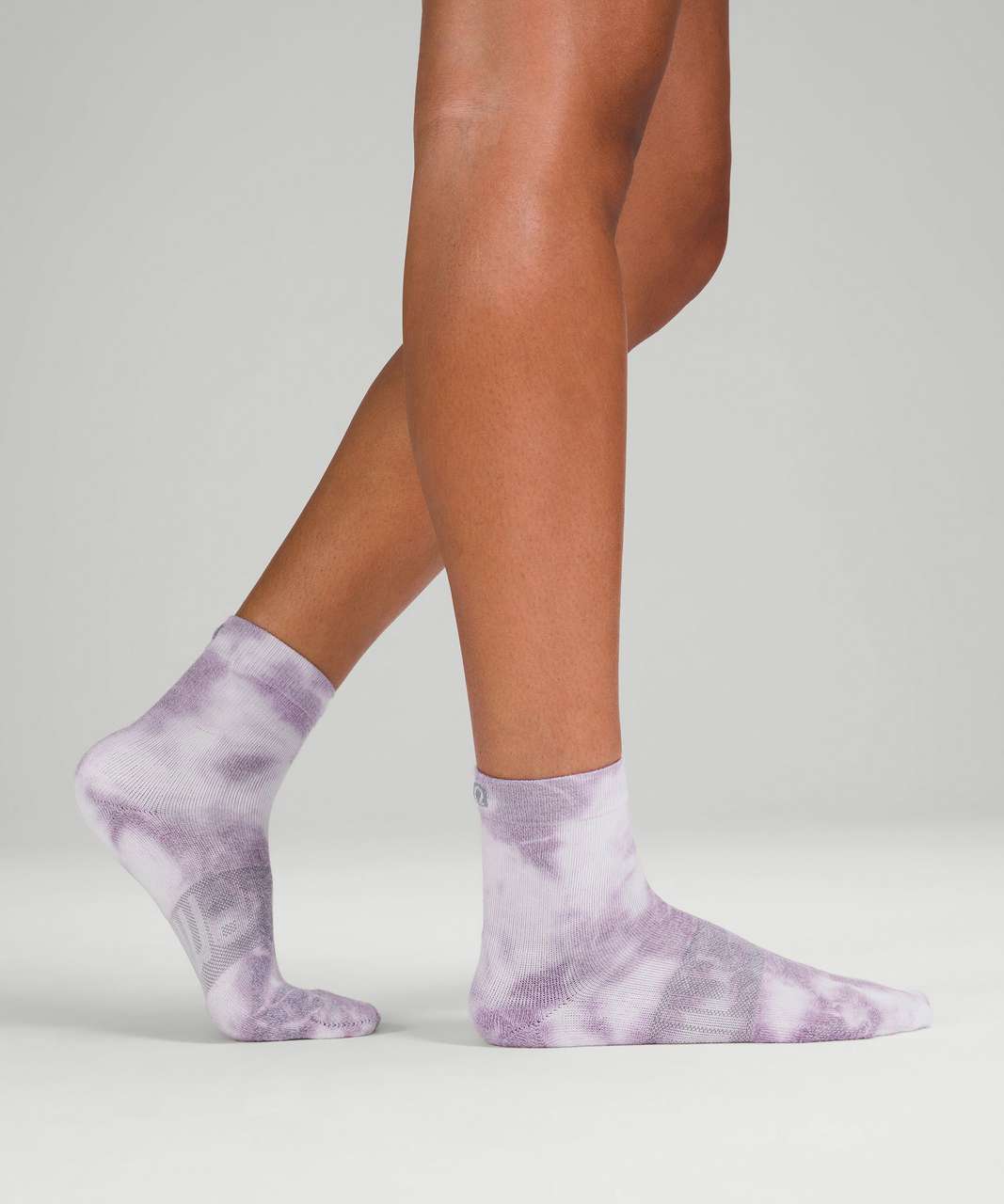 Lululemon Daily Stride Mid-Crew Tie Dye Sock - Dusky Lavender