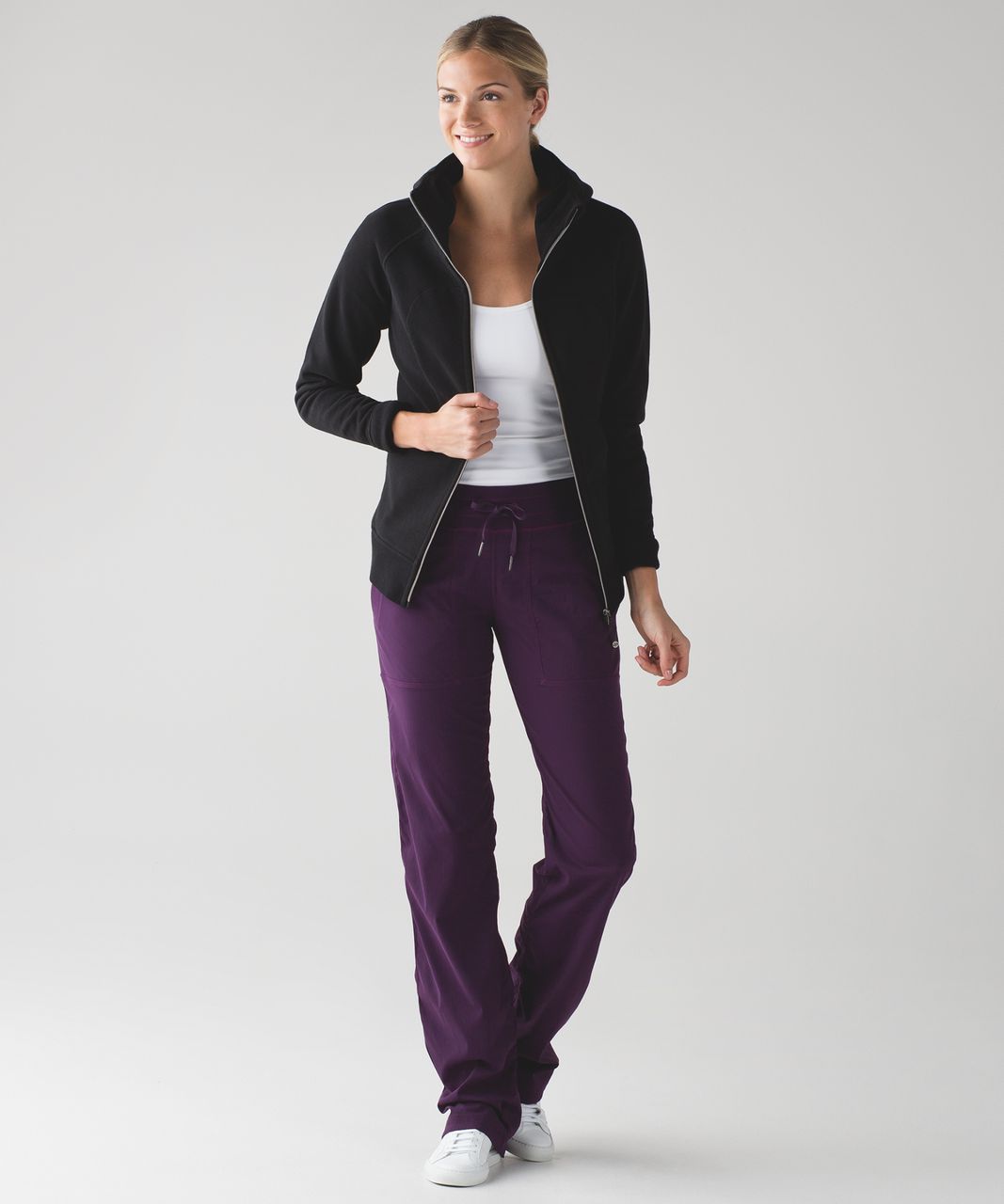 Lululemon Studio Pant III (Regular) - Black - lulu fanatics