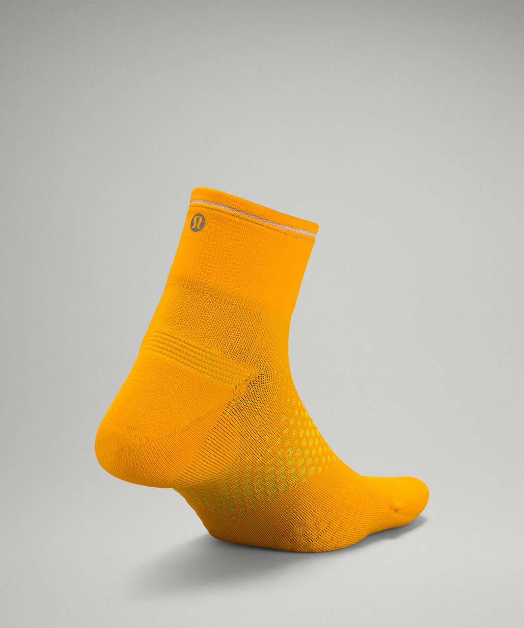 Lululemon MacroPillow Ankle Run Sock *Medium Cushioning - Clementine