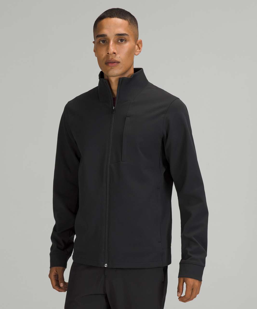 Black Sojourn high-neck jacket, Lululemon