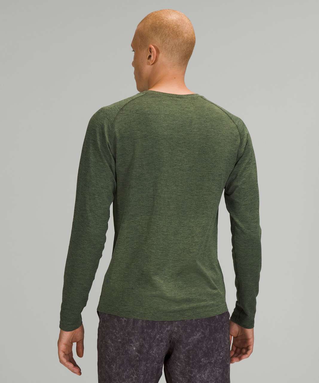 Lululemon Metal Vent Tech Long Sleeve Shirt 2.0 - Rainforest Green / Green Twill