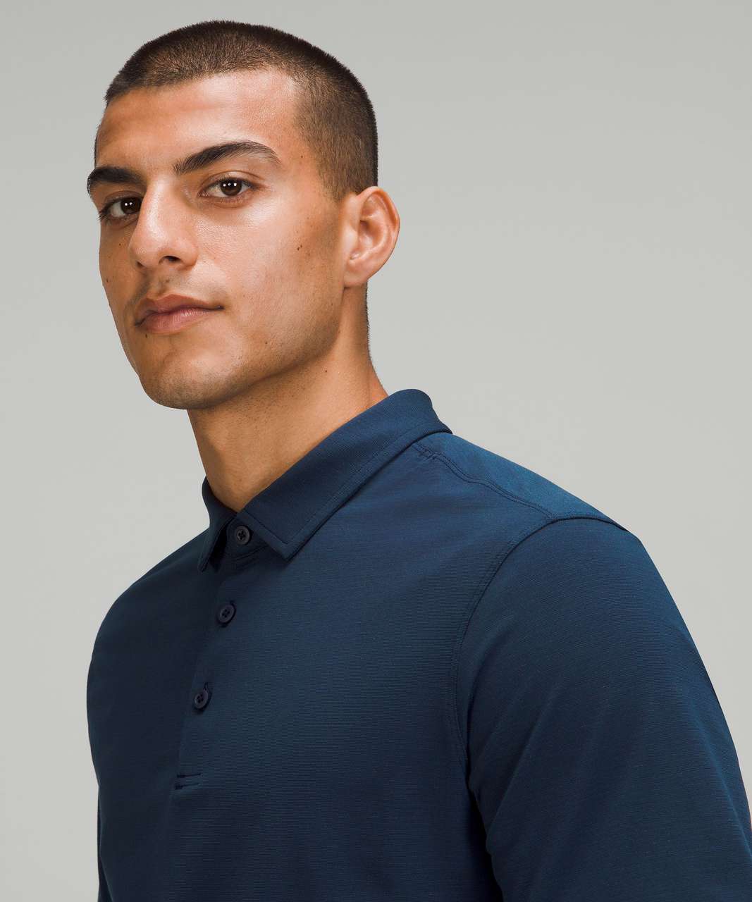 Lululemon Evolution Short Sleeve Polo Shirt - Nautical Navy