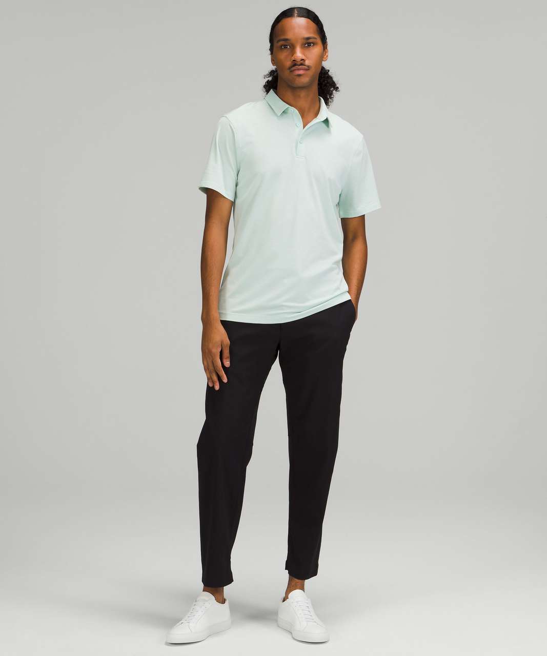 Lululemon Evolution Short Sleeve Polo Shirt - Delicate Mint