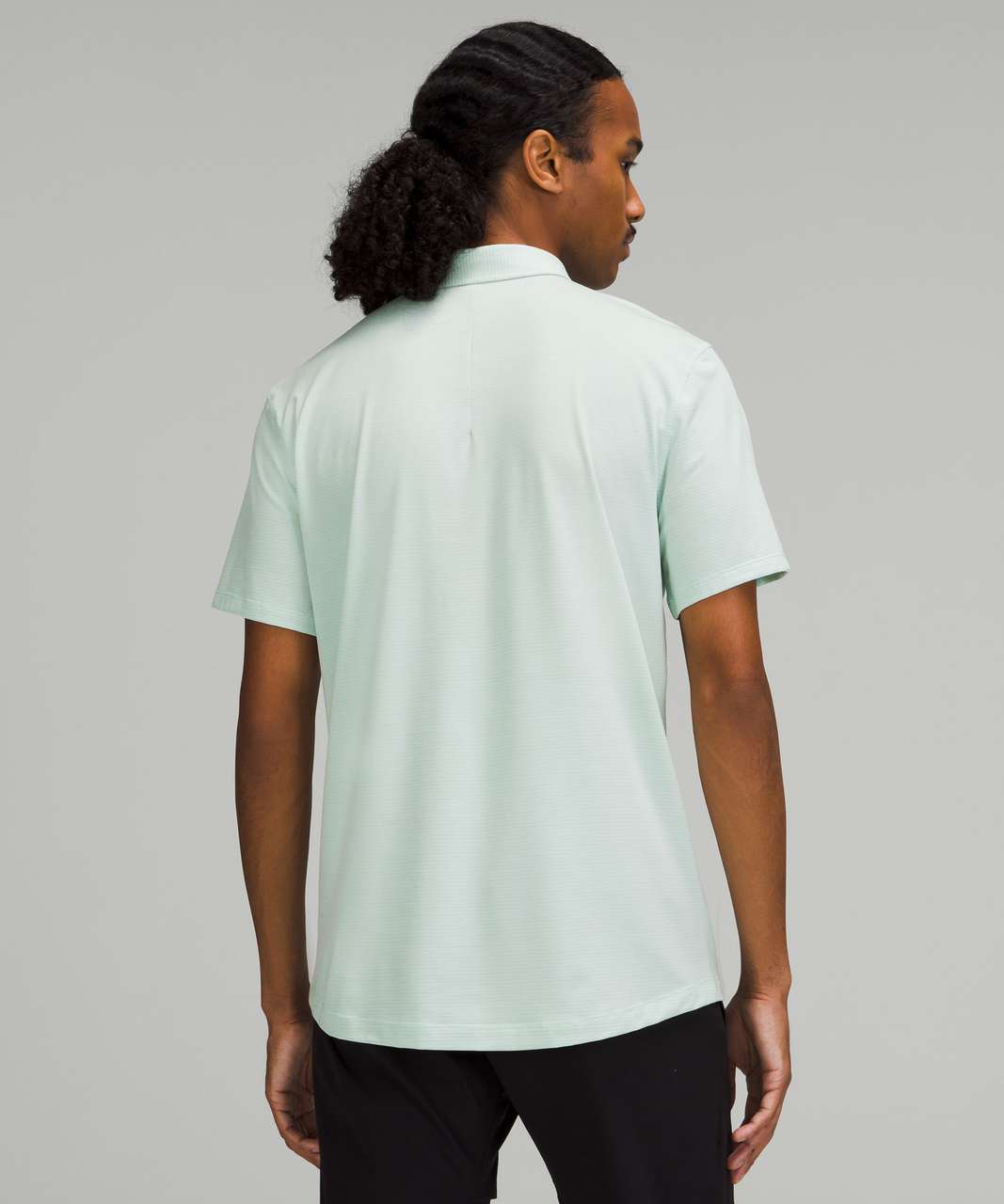 Lululemon Evolution Short Sleeve Polo Shirt - Delicate Mint - lulu fanatics