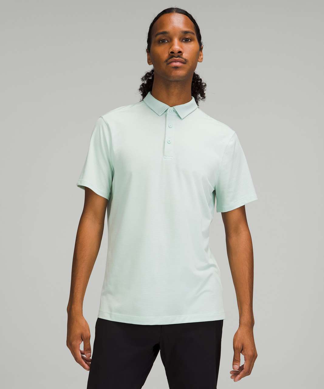 Lululemon Evolution Short Sleeve Polo Shirt - Delicate Mint