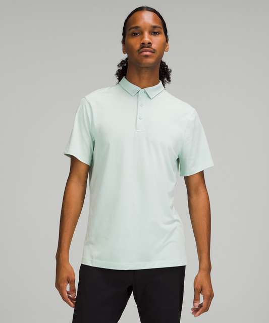 Lululemon Evolution Short Sleeve Polo Shirt *Pique Fabric - Heathered ...