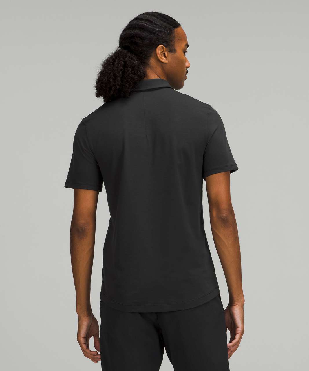 Lululemon Evolution Short Sleeve Polo Shirt - Black