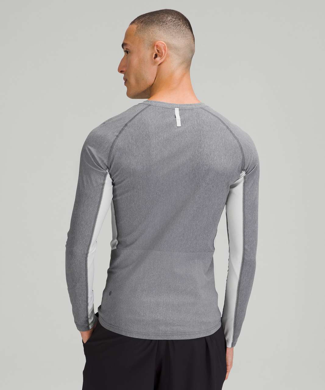 Lululemon Vital Drive Long Sleeve Shirt - Heathered Vapor