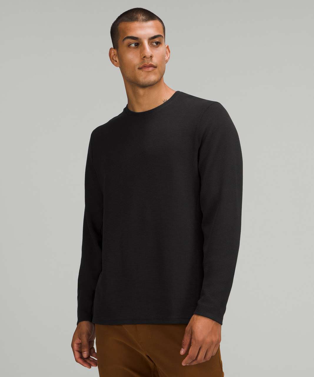 Lululemon Keep It Cozy Crew - Black - lulu fanatics