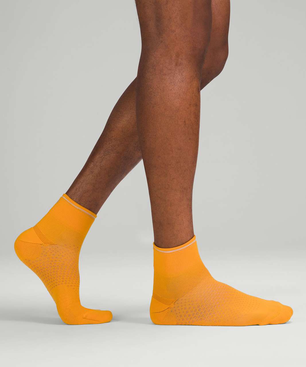 Lululemon MacroPillow Ankle Run Sock *Medium Cushioning - Clementine (First Release)