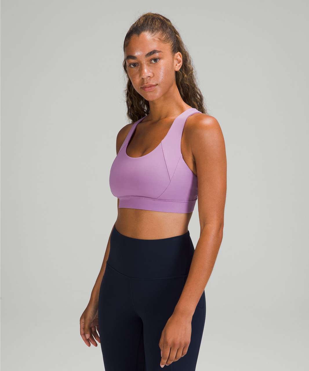 Lululemon Free To Be Moved Bra - Memoir Multi Purple - lulu fanatics