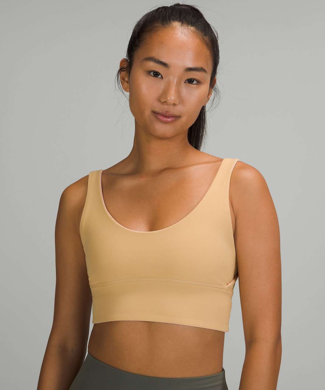 lululemon reversible align bra smoky red pink blossom, Women's Fashion,  Activewear on Carousell