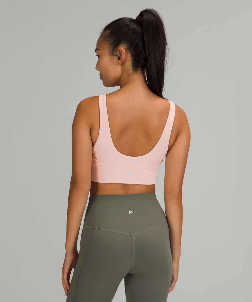 Lululemon Align Reversible Bra *Light Support, A/B Cup - Pink Mist / Pecan Tan