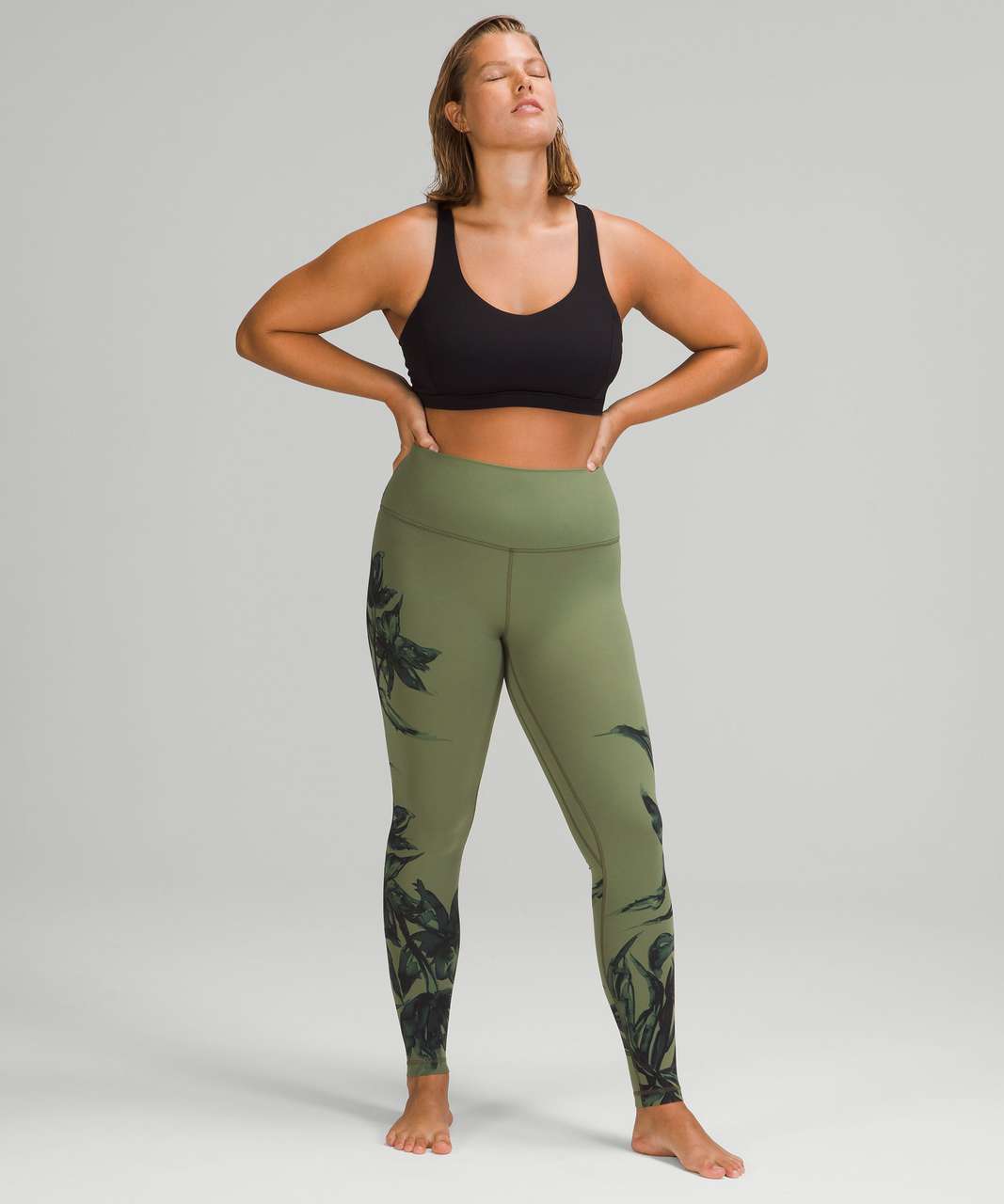 Lululemon Align HR Pant 28” in Green Twill  Leggings are not pants,  Clothes design, Pants