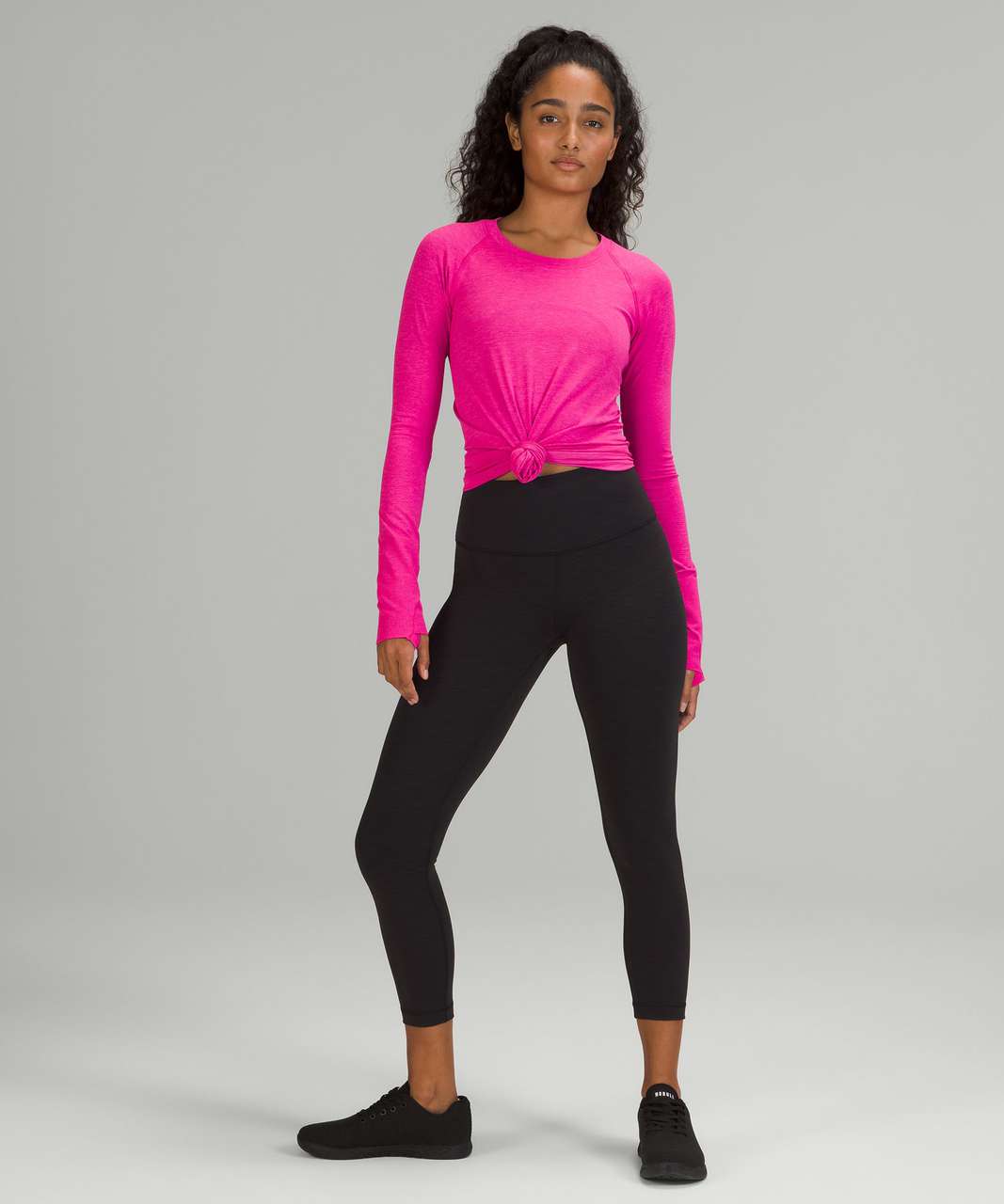 Lululemon Swiftly Tech Long Sleeve Shirt 2.0 - Pow Pink / Pow Pink