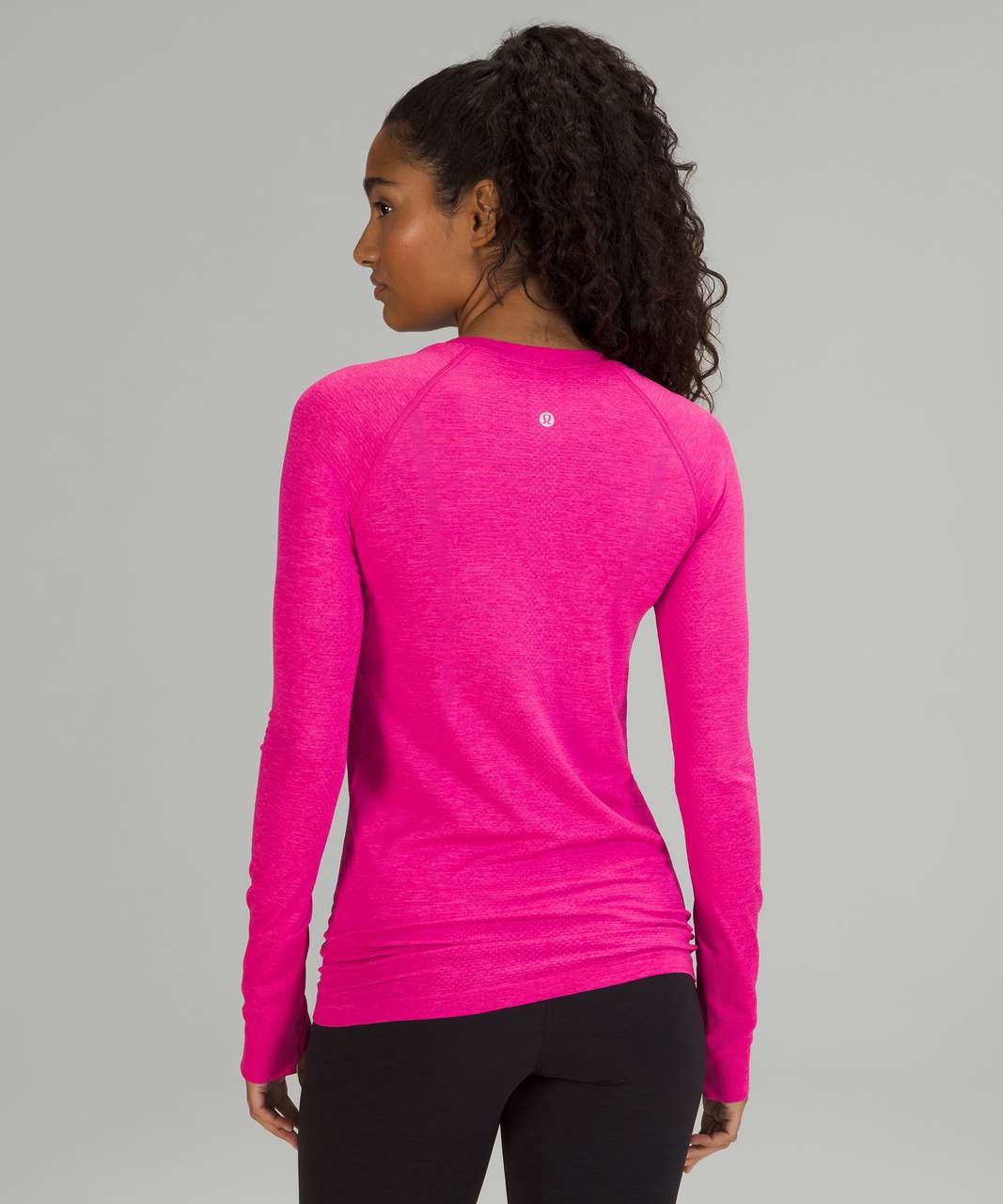 Lululemon Swiftly Tech Long Sleeve Shirt 2.0 In Pink Peony/pink