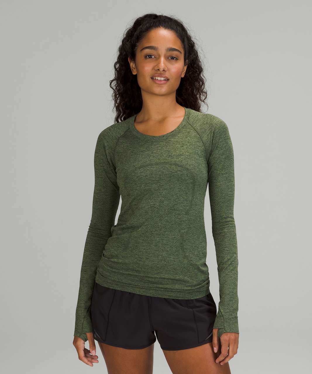 Lululemon Swiftly Tech Long Sleeve Shirt 2.0 - Rainforest Green