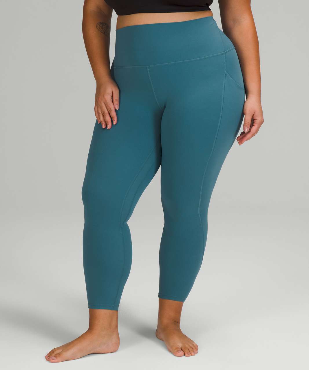 Lululemon Align High-Rise Pant with Pockets 25 - Maldives Green - lulu  fanatics