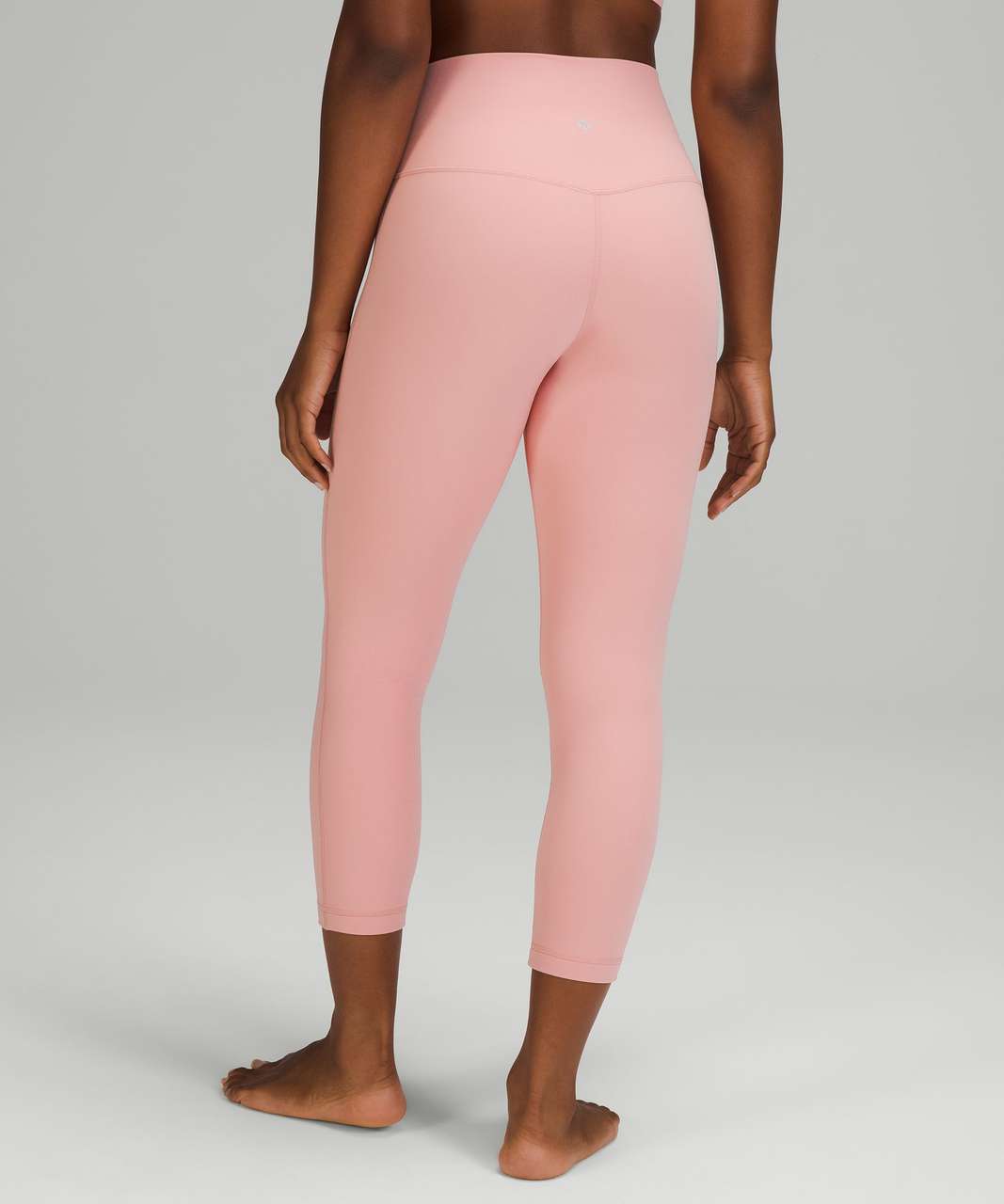 Lululemon Align High-Rise Crop 23 - Pink Puff - lulu fanatics