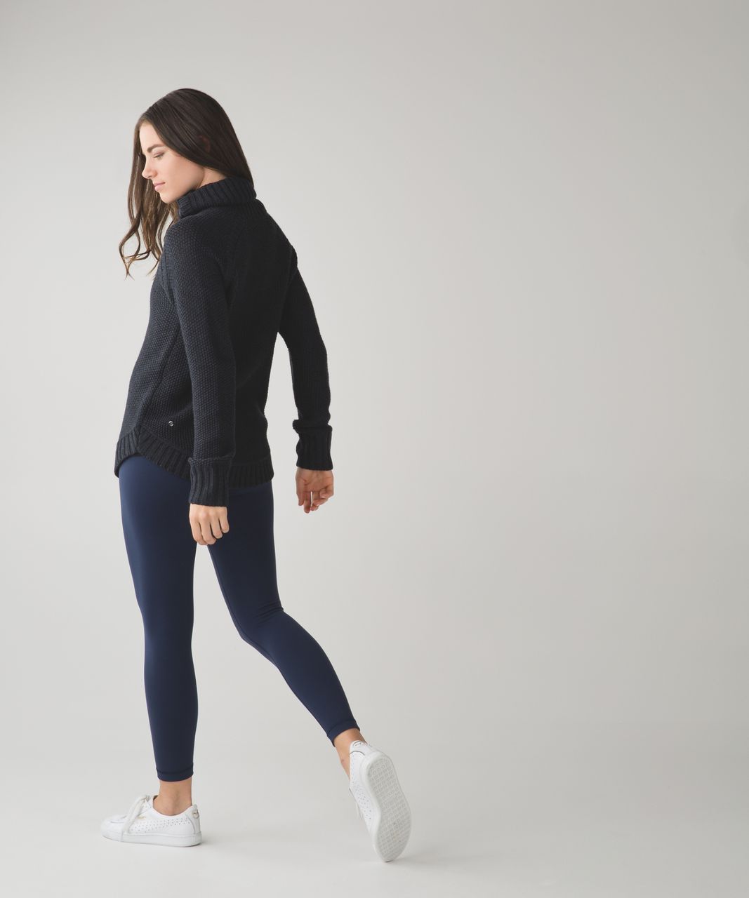 Lululemon Passage To Prana Sweater - Heathered Black