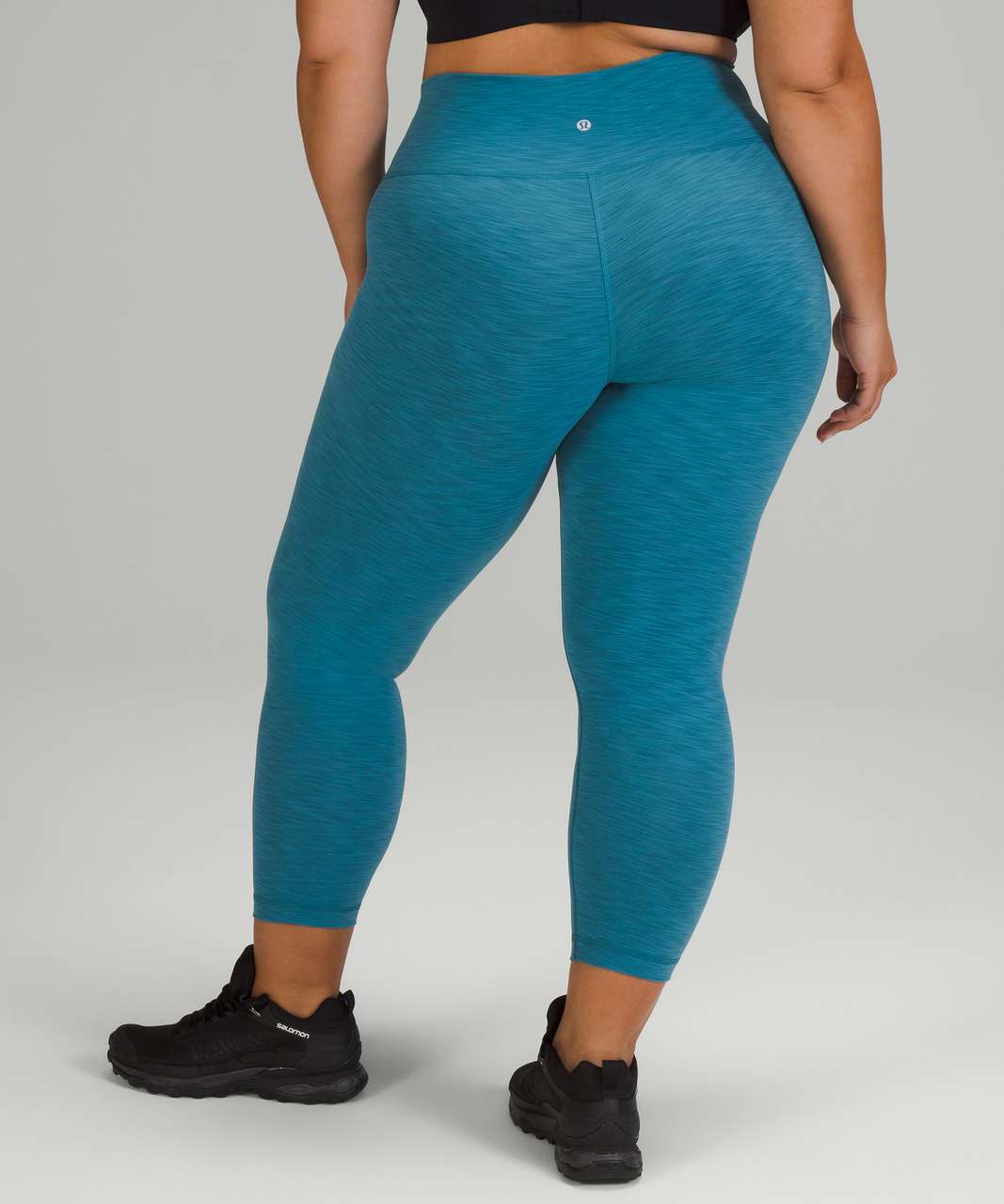 Lululemon Wunder Train High-Rise Crop 23 - Brier Rose - lulu fanatics