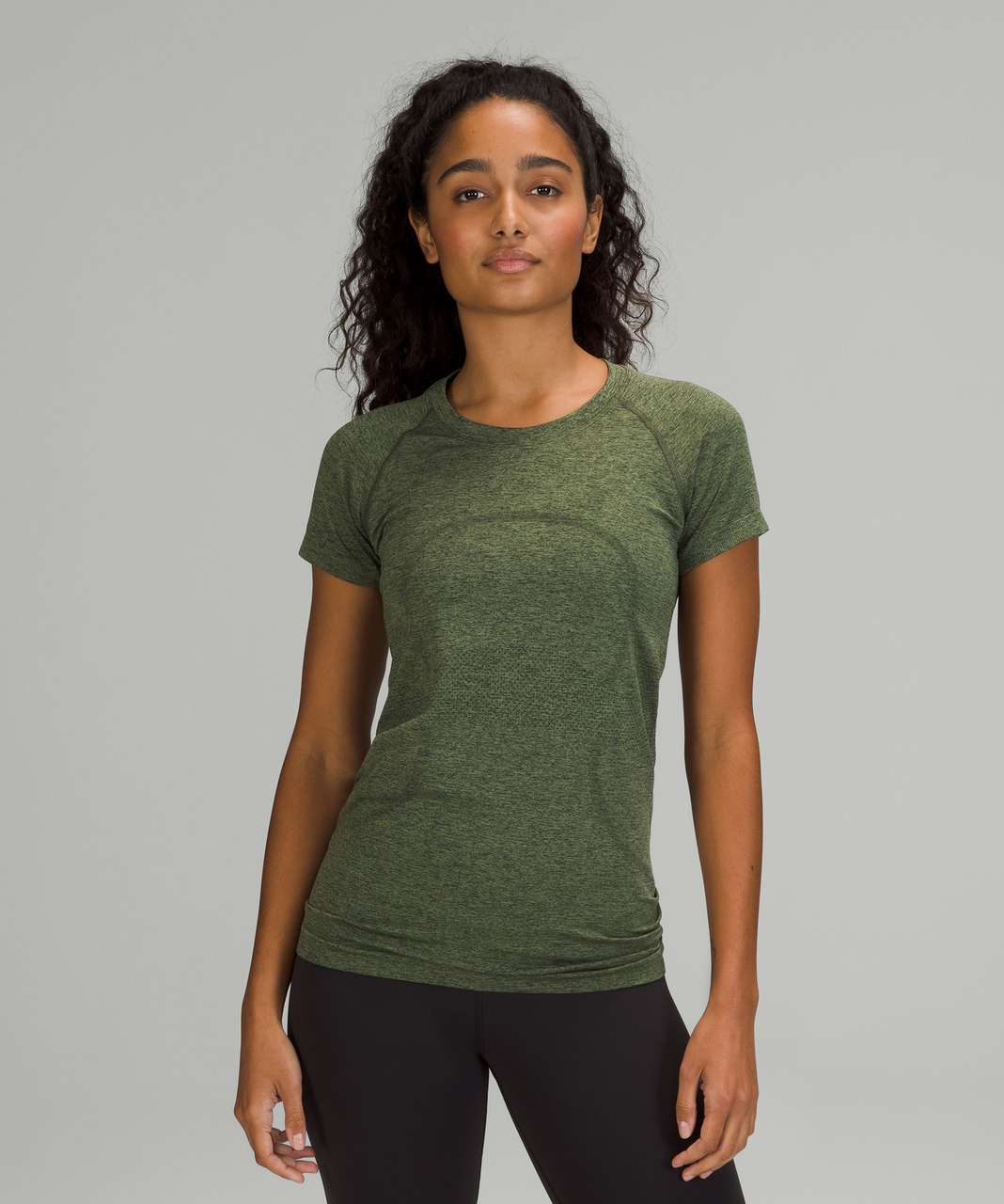 lululemon athletica, Tops, Lululemon Swiftly Breathe Long Sleevedot Scape  Rainforest Green Green Twill