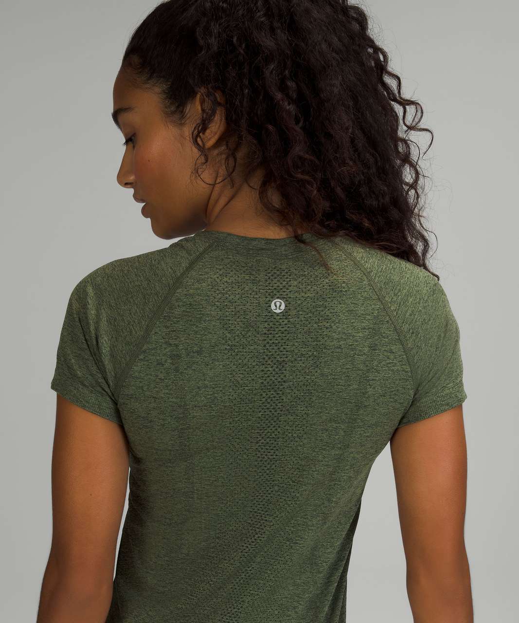 lululemon athletica, Tops, Lululemon Swiftly Breathe Long Sleevedot Scape Rainforest  Green Green Twill