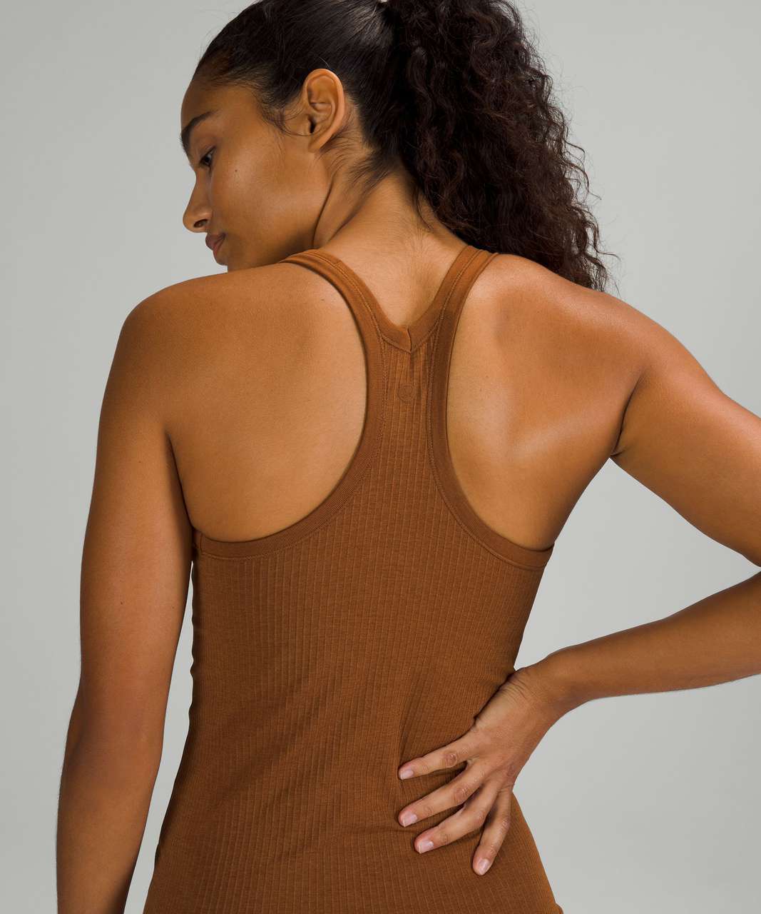 Lululemon Ebb to Street Shelf Bra Tank Top *Light Support - Copper