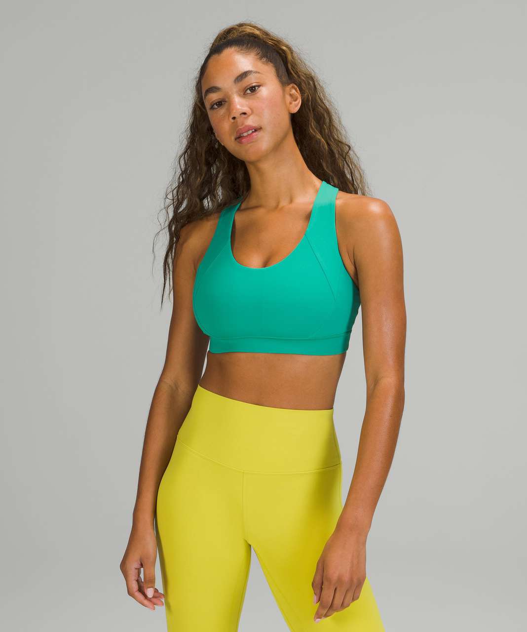 Lululemon Free to Be Elevated Forest Green Sports Bra 6