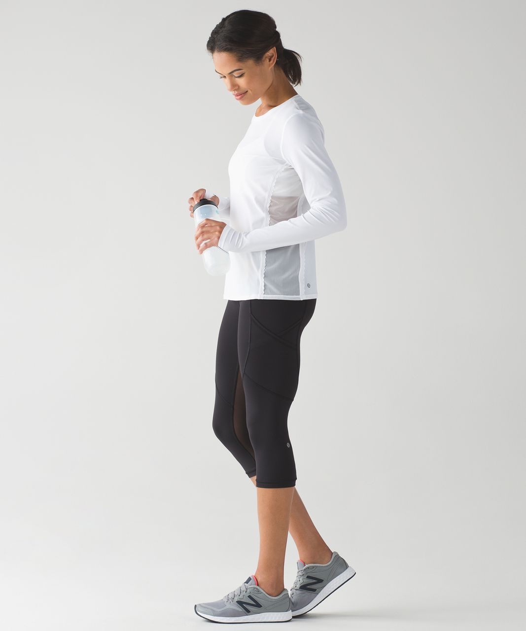 Lululemon Run Sun Seeker Long Sleeve - White