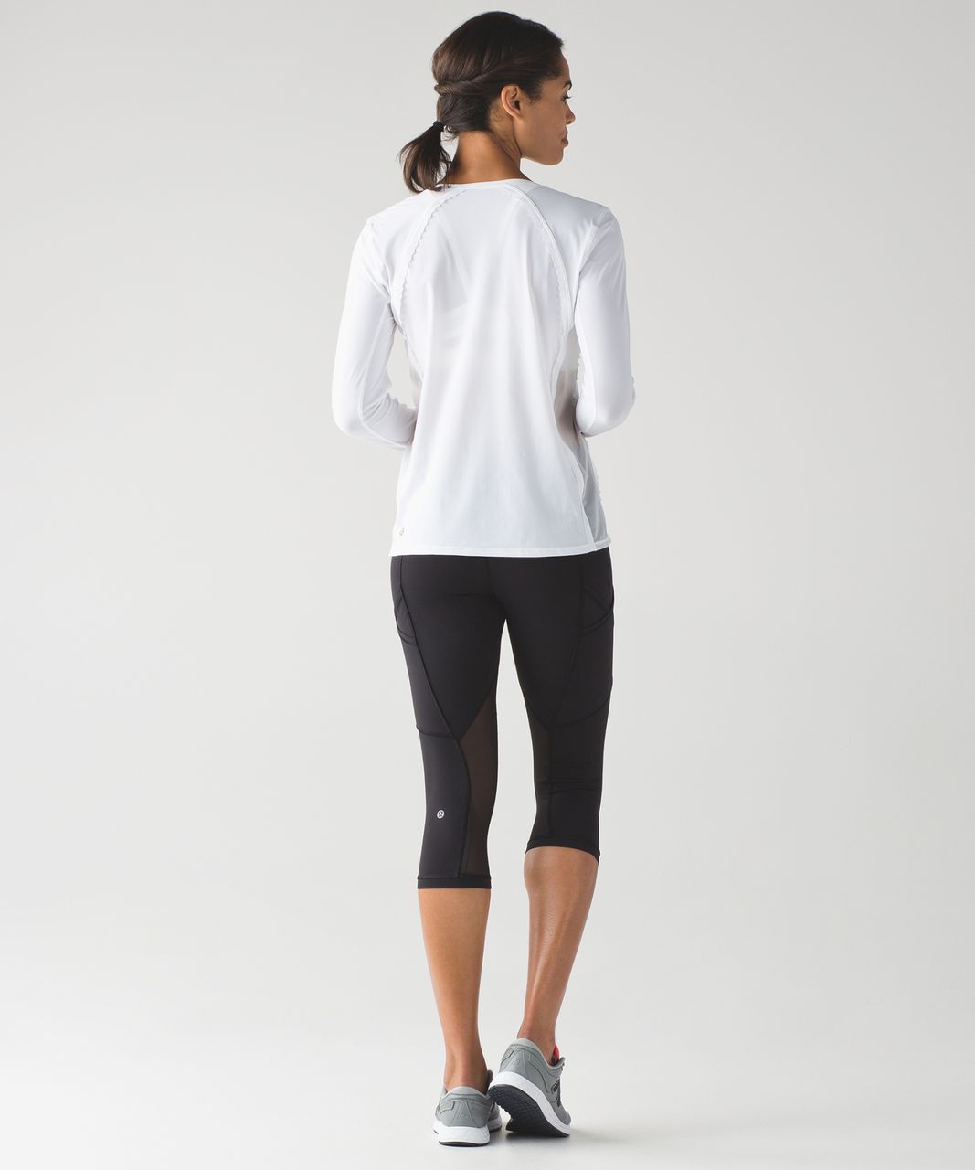 Lululemon Run Sun Seeker Long Sleeve - White