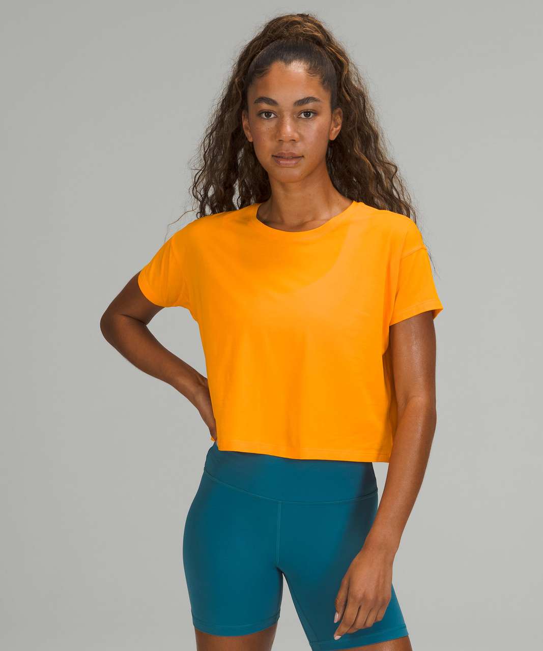 Lululemon Cates Tee - Clementine