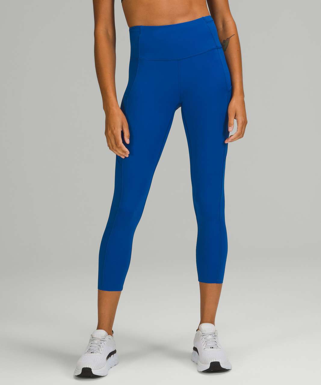 Lululemon Fast and Free High-Rise Crop 23" - Symphony Blue