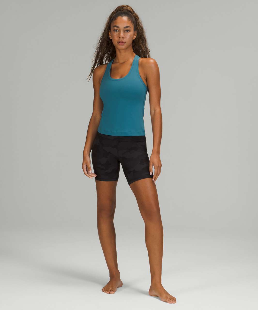 Lululemon Cool Racerback Tank Top Shorter Length - Capture Blue