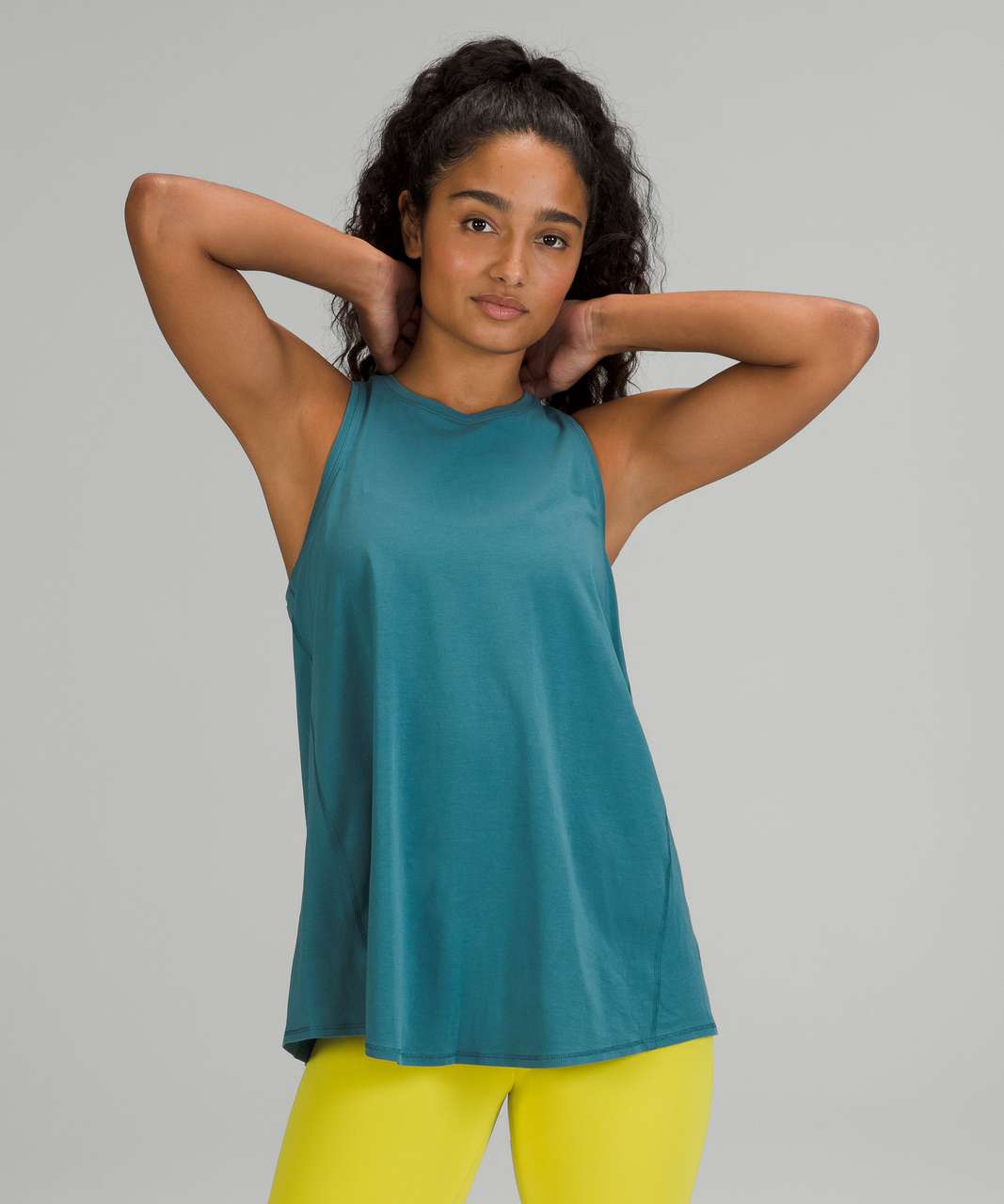 Lululemon All Tied Up Tank Top *Pima Cotton - Capture Blue - lulu