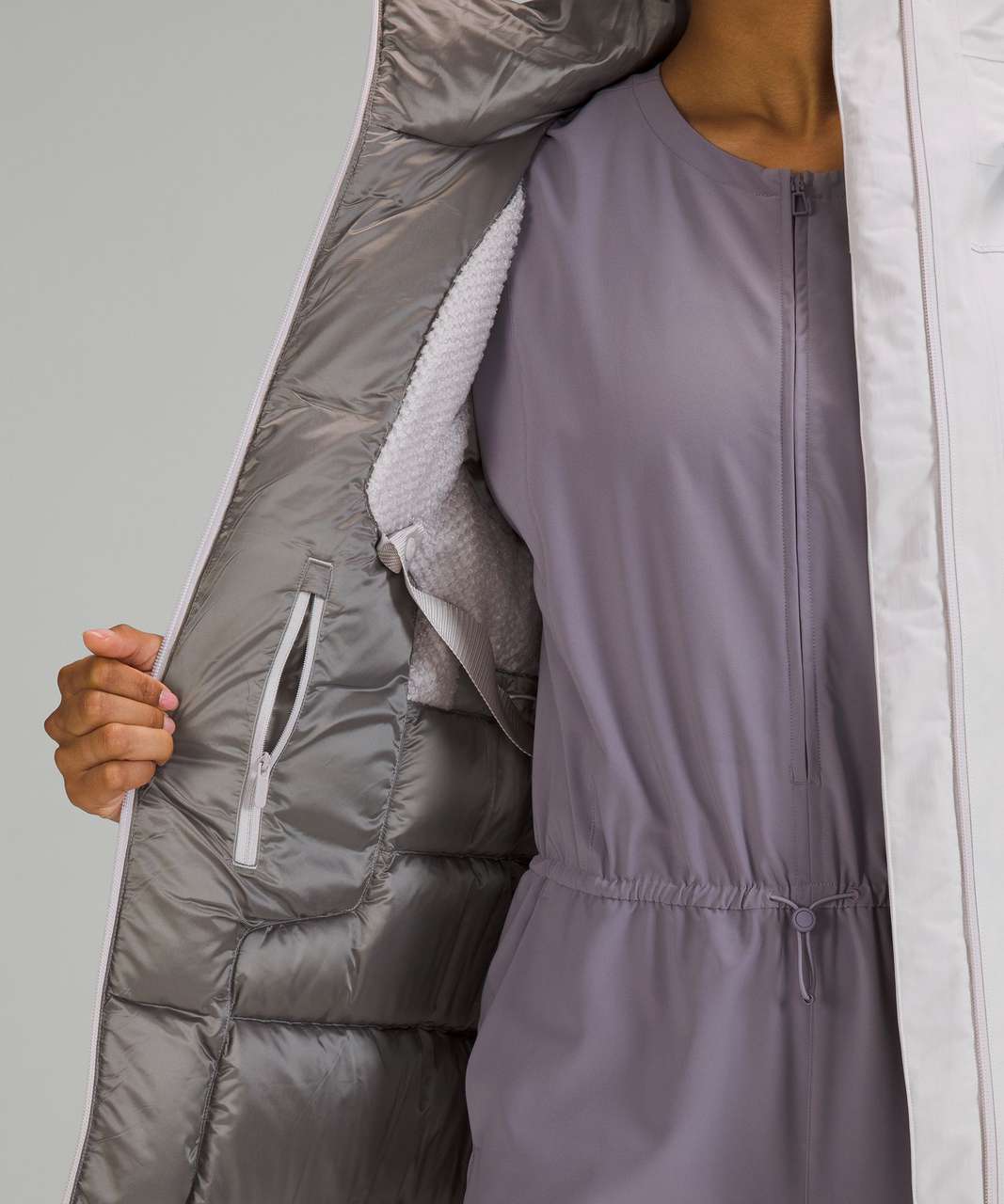 Lululemon Snow Warrior Parka - Chrome