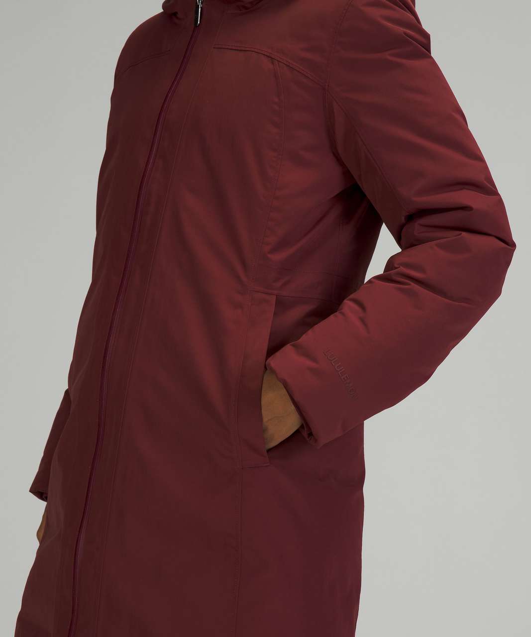 Lululemon Snow Warrior Parka - Red Merlot