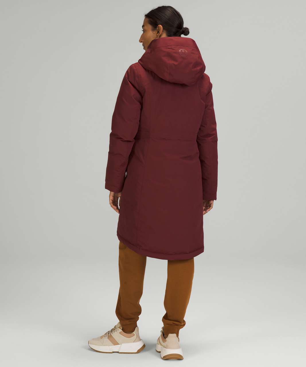 Lululemon Snow Warrior Parka - Red Merlot