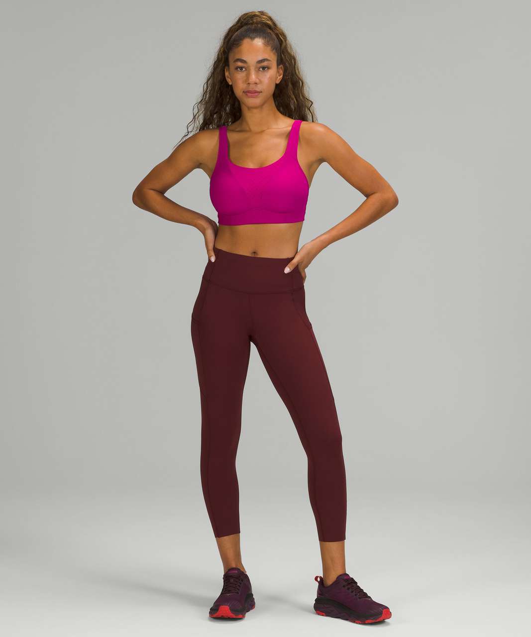 Lululemon Run Times Bra Ripened Raspberry (RIPR) Size 32DDD NWT  *Adjustable* Pink - $40 (41% Off Retail) New With Tags - From LiftUp