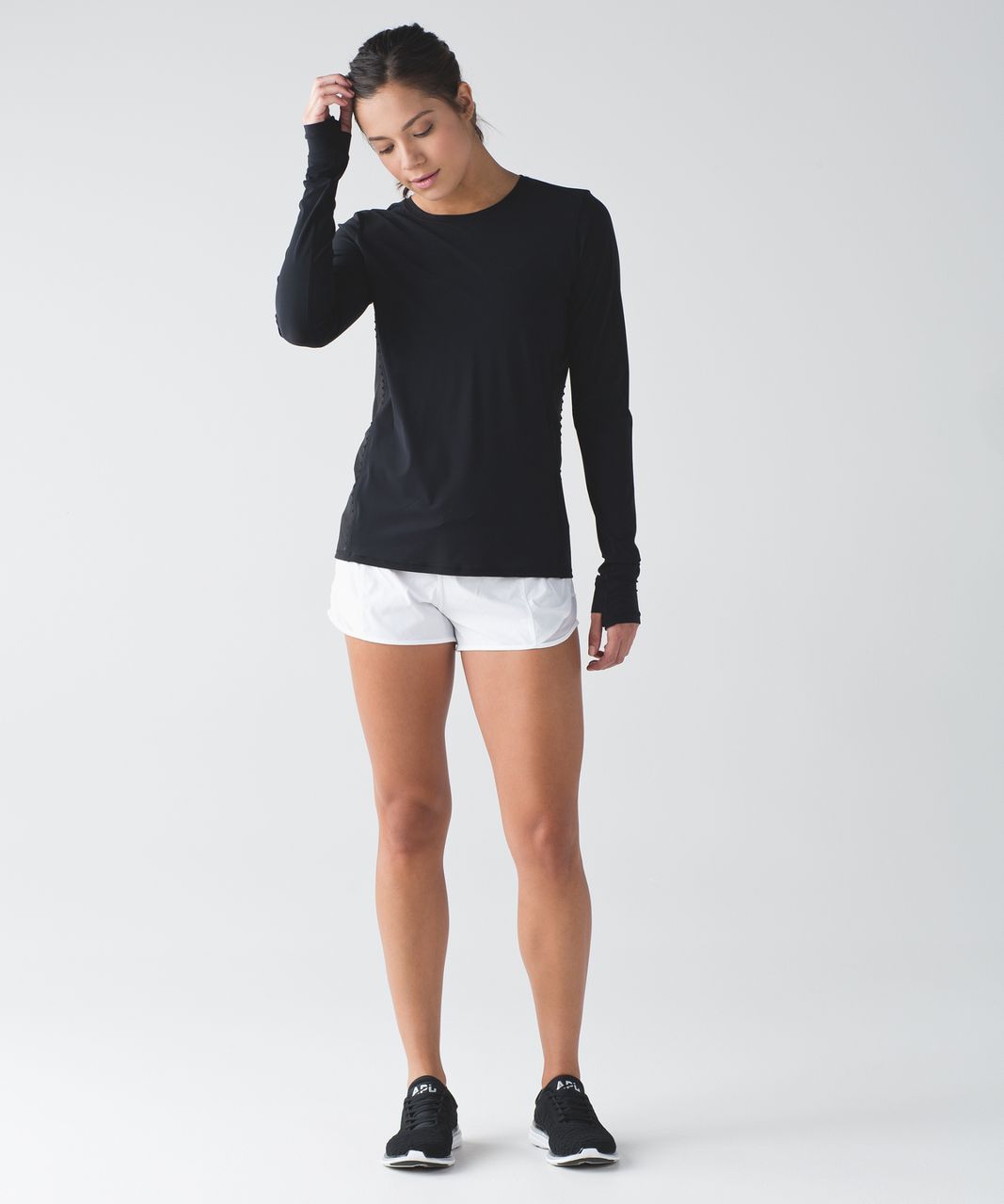 Lululemon Run Sun Seeker Long Sleeve - Black