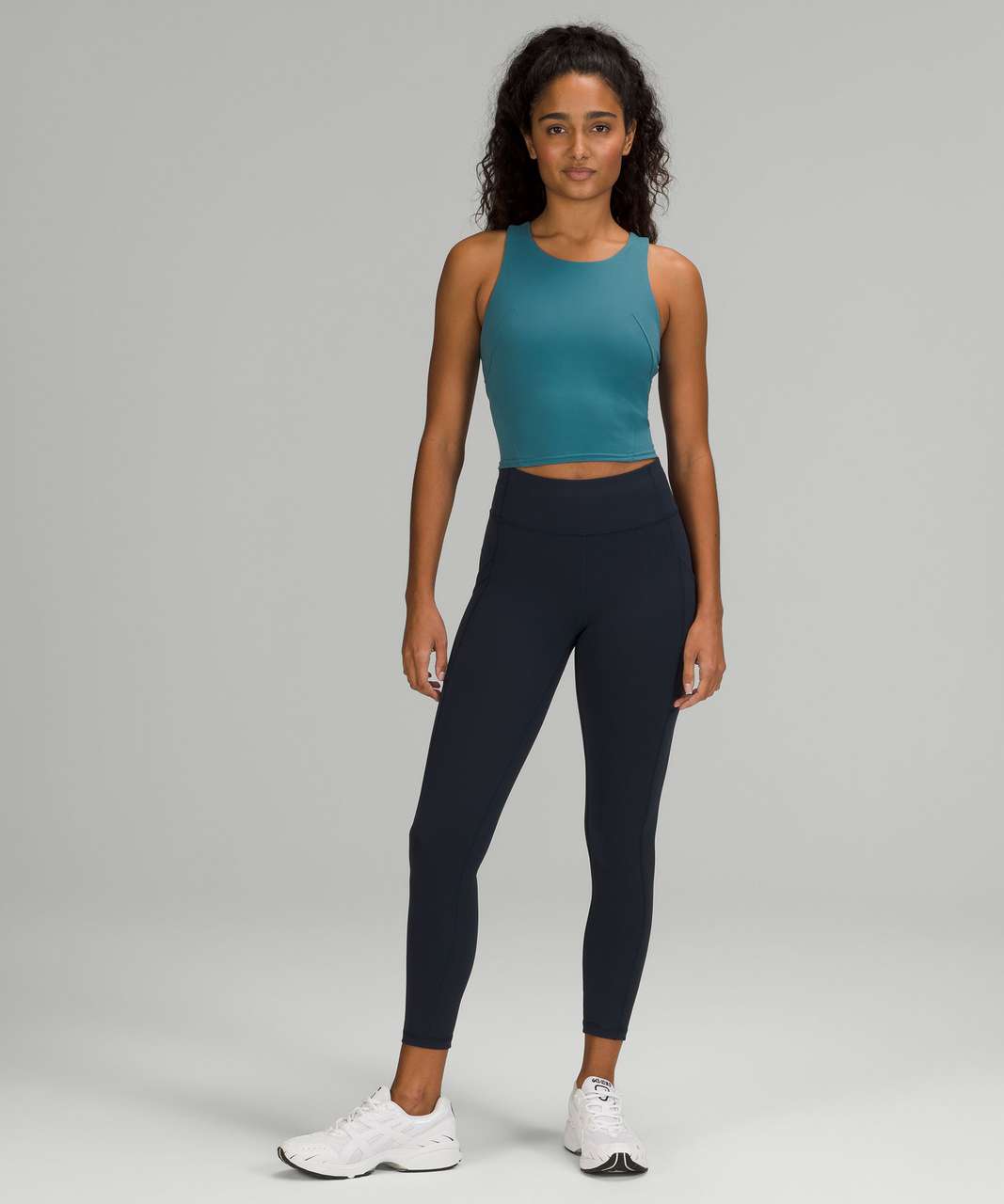 Lululemon Train to Be Tank Top - Capture Blue / Capture Blue