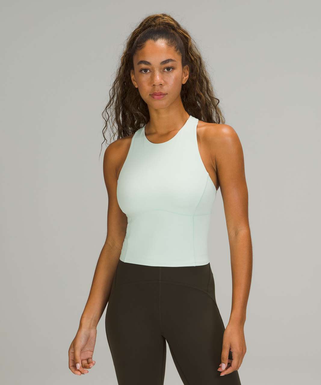 Lululemon Cool Racerback Short Tank Top *Nulu - Delicate Mint - lulu  fanatics