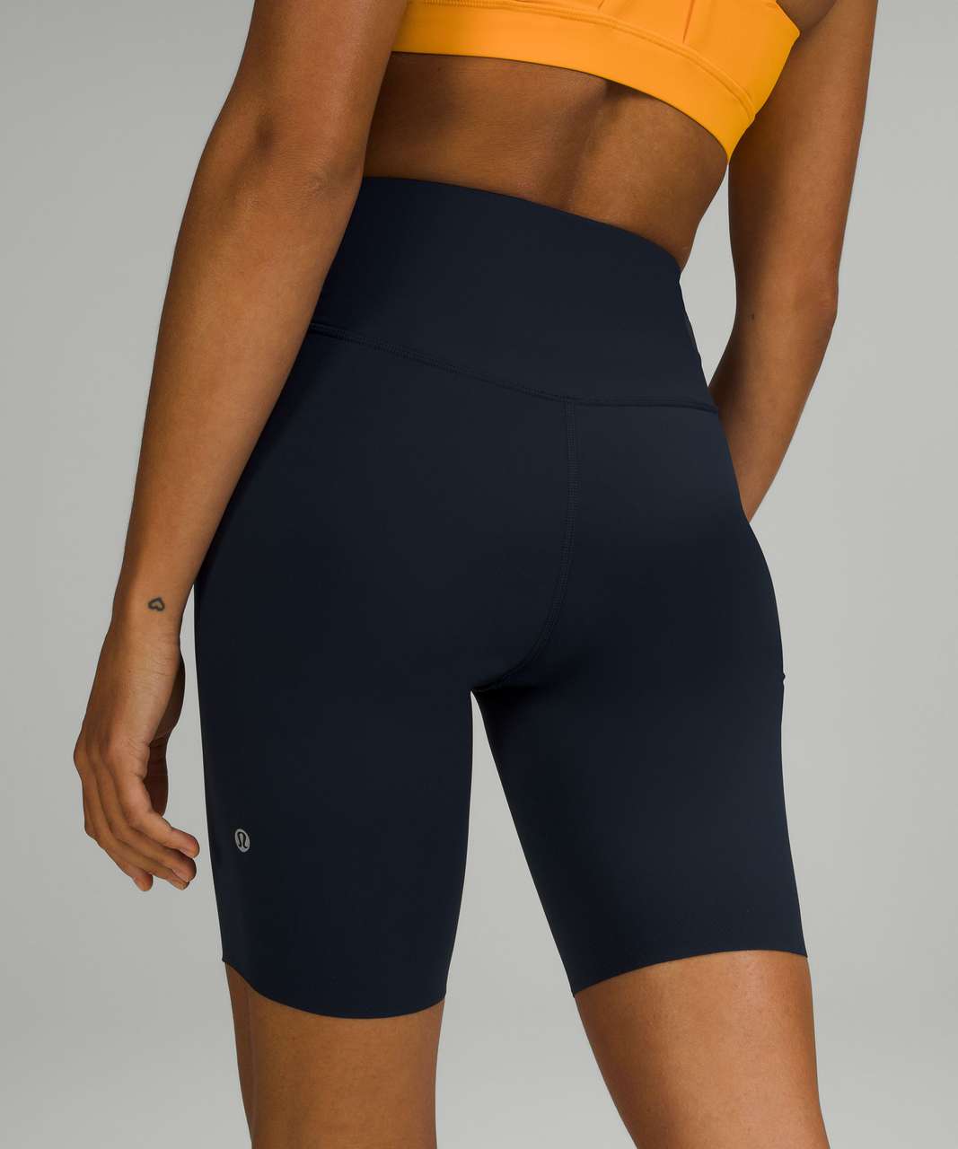 Lululemon Base Pace High-Rise Short 8 - True Navy - lulu fanatics