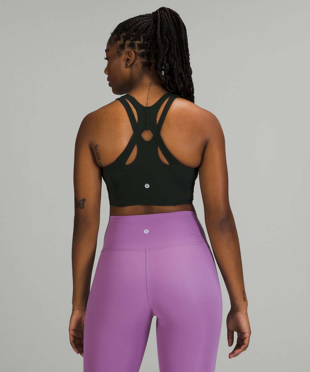 Lululemon racerback stash it all sports bra