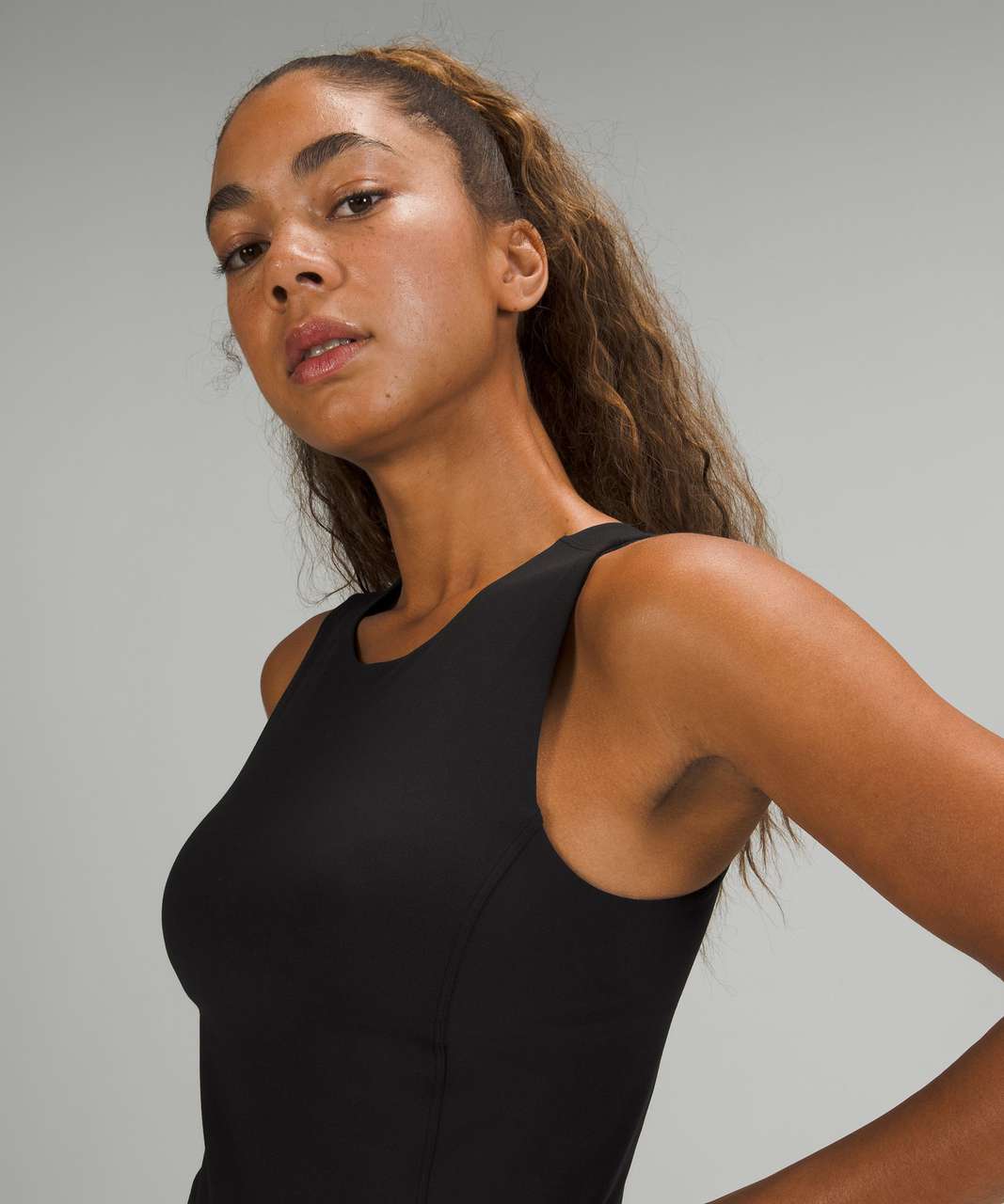 Lululemon Nulu Twist-Back Yoga Tank Top - Black - lulu fanatics