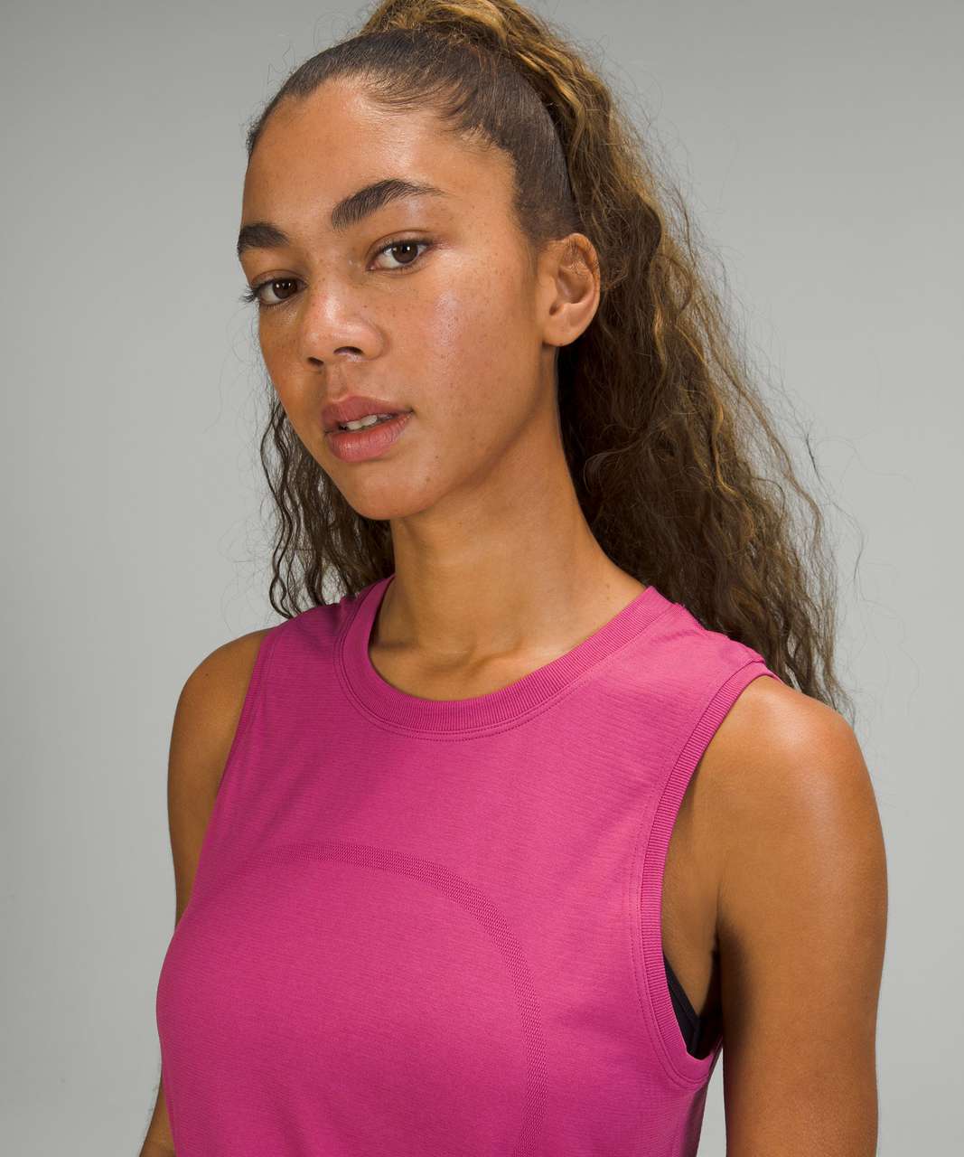 Lululemon Size 6 Align Tank Pink Lychee PLYC Nulu Nepal